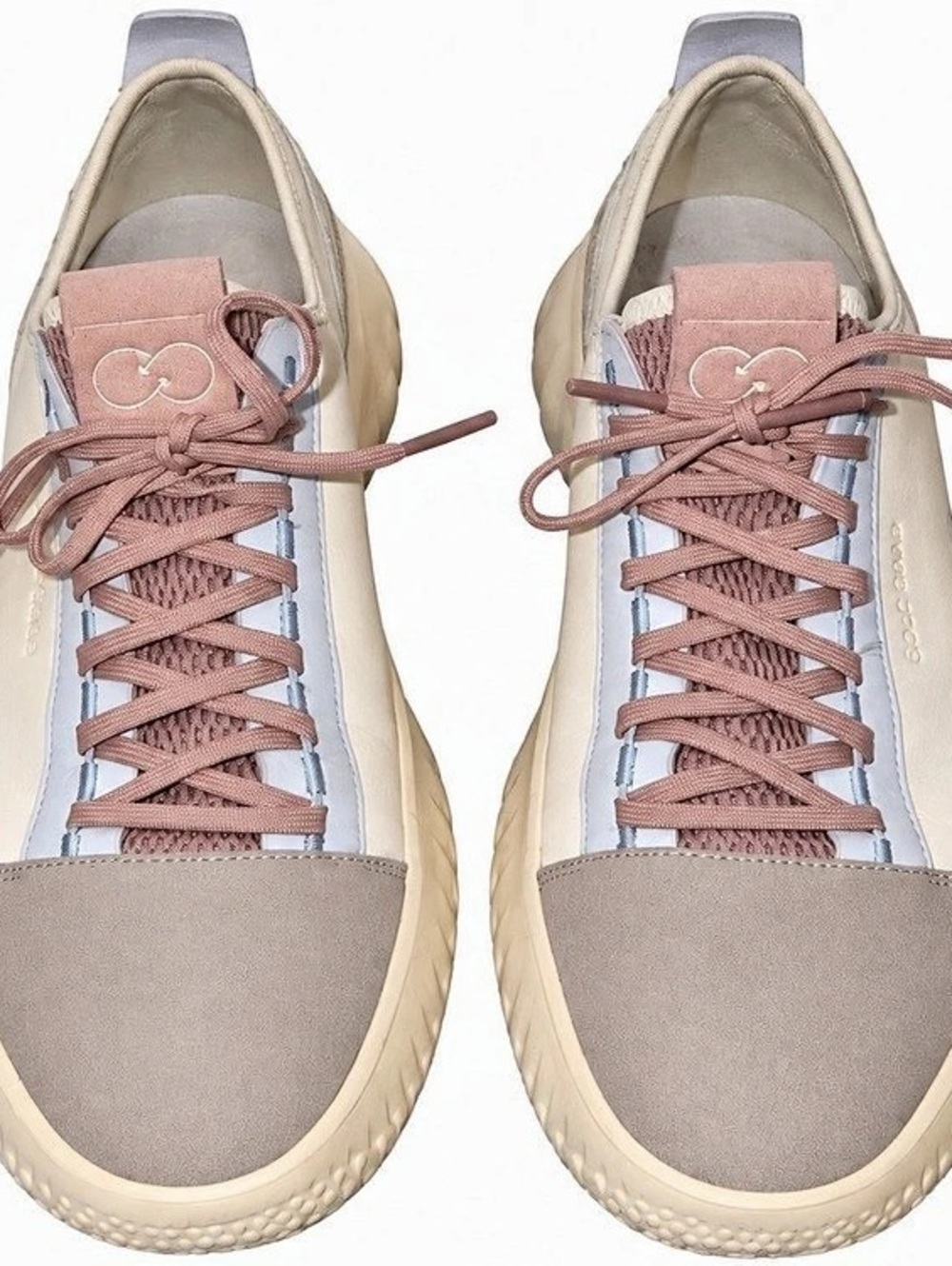 Cole Haan Sneakers in Cream & Pink Like New